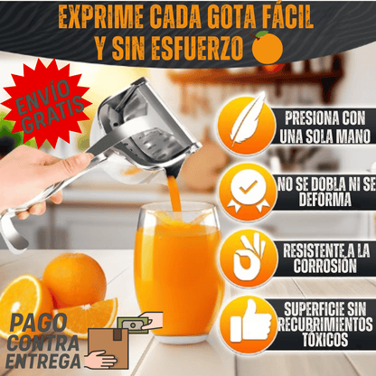 🍋 JuicyPress™ Exprime cada gota con amor, sin esfuerzo y sin electricidad.