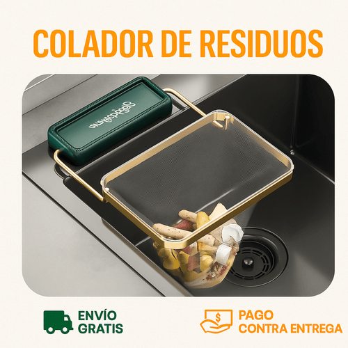 SinkyPro™ El ayudante que mantiene tu fregadero limpio, seco y sin malos olores.