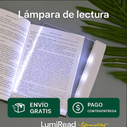 LumiRead™ + MigraZen™ — Lee cómodo, descansa sin dolor.