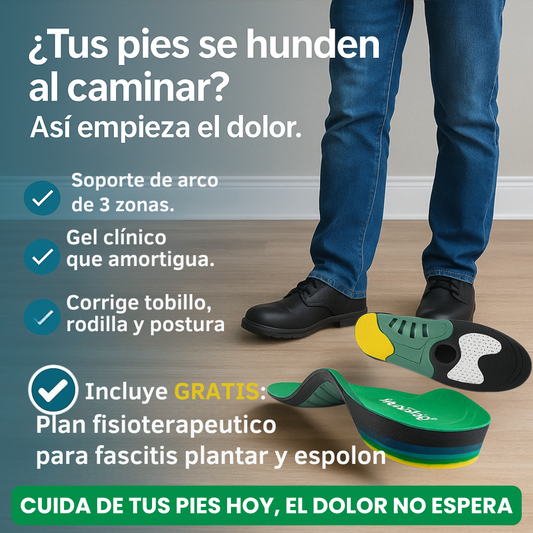 HealStep™ – Deja de llegar a casa con los pies reventados