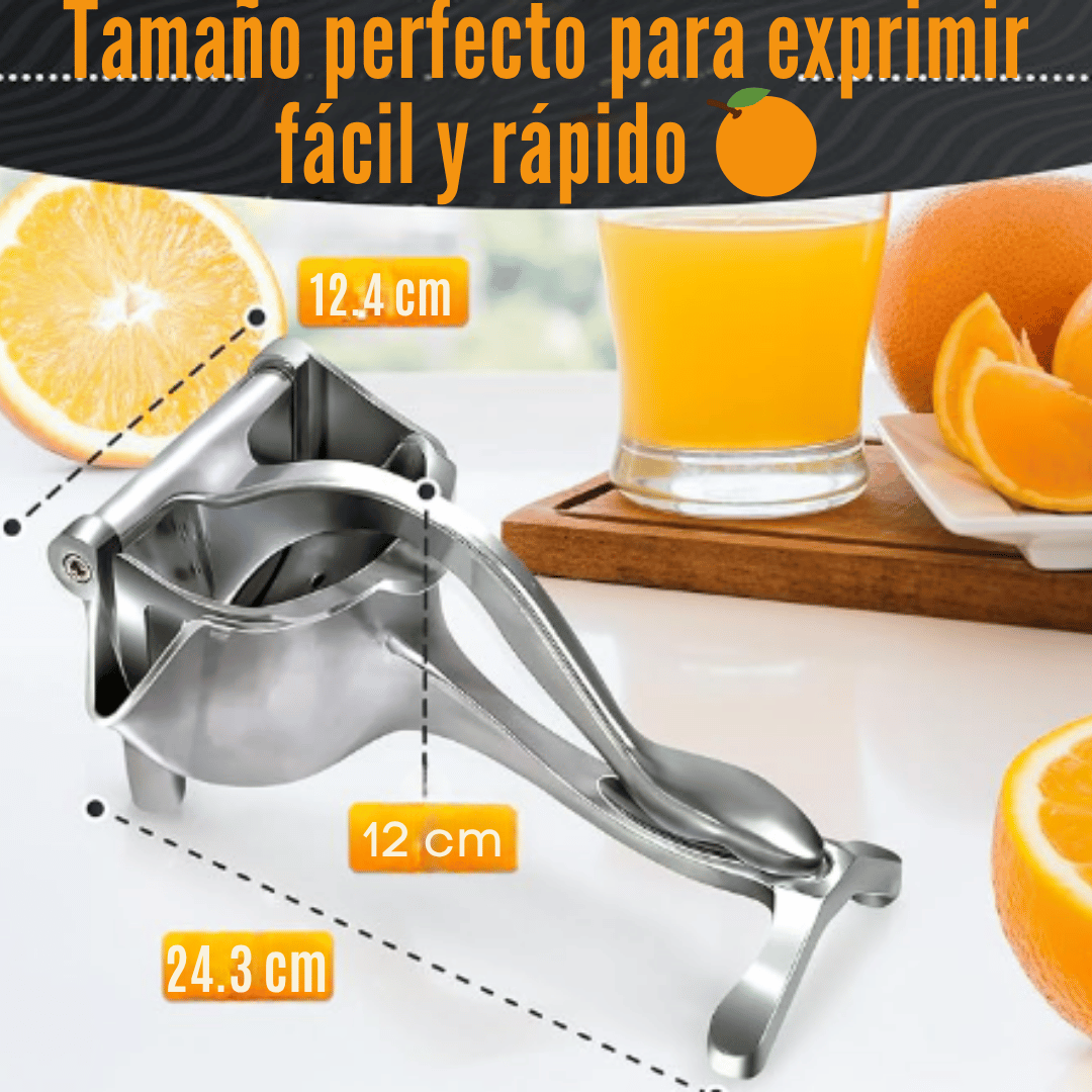 🍋 JuicyPress™ Exprime cada gota con amor, sin esfuerzo y sin electricidad.
