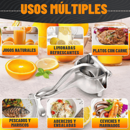 🍋 JuicyPress™ Exprime cada gota con amor, sin esfuerzo y sin electricidad.